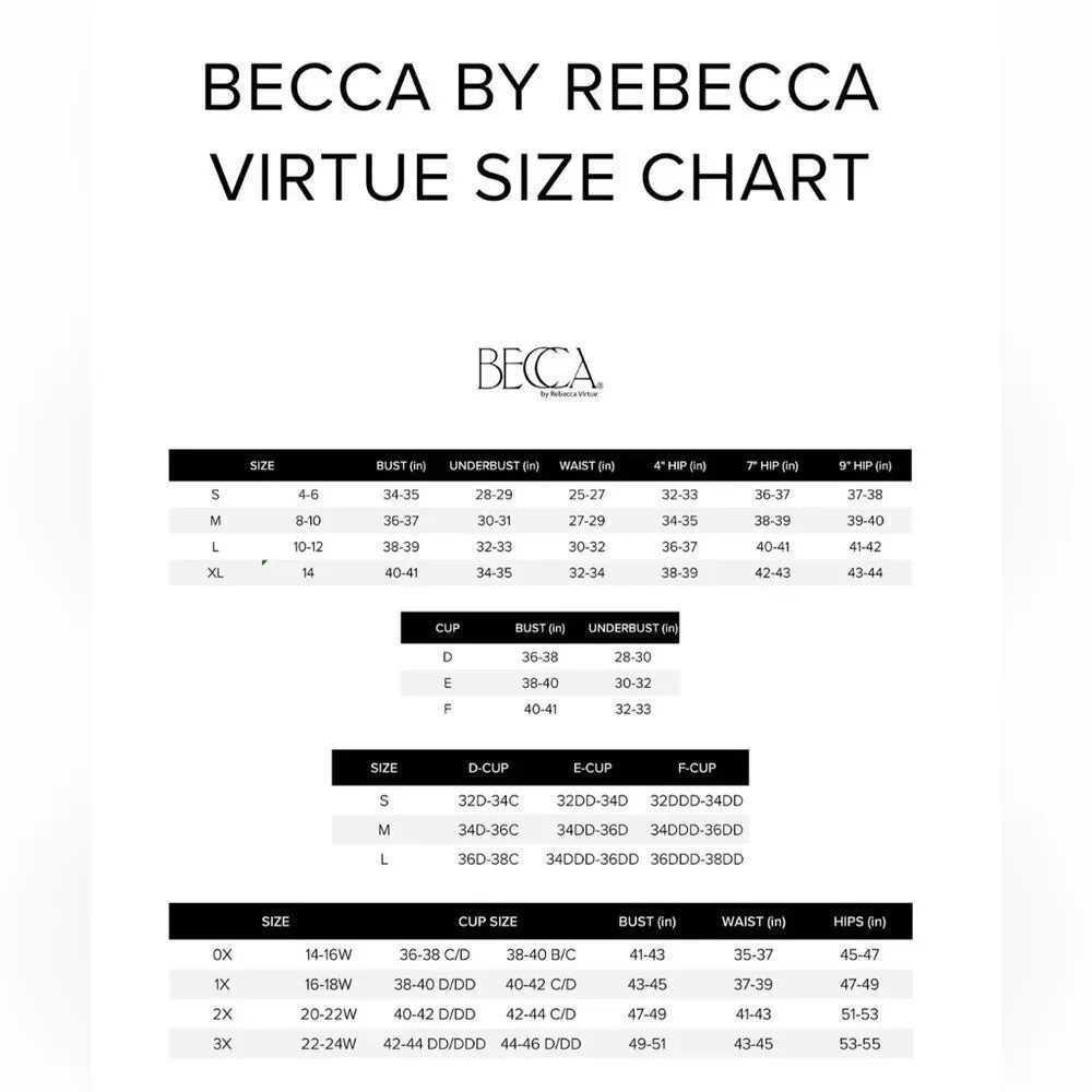 BECCA deep neckline